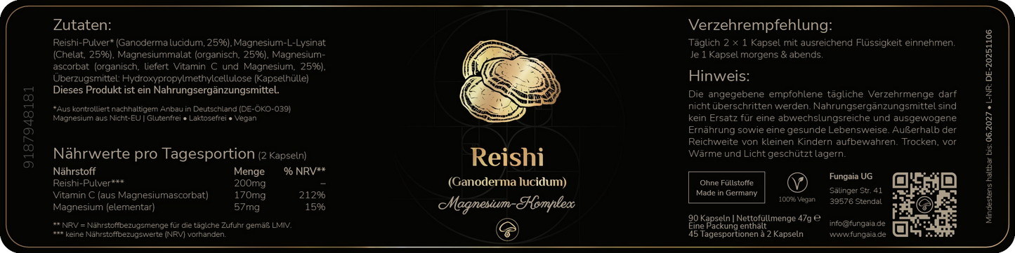 Reishi Magnesiumkomplex